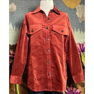 Madewell Oversized Corduroy Shirt Jacket XS